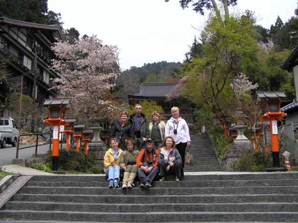 Гора Курама-яма в Киото. Мастер Рэйки Хъякутен Инамото